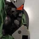 10x10 Pop Up Canopy with 3 Sidewalls - Outdoor Canopy Tent with Portable Roller Bag - One Button Push Setup, 3 Adjustable Height, 4 Weight Bags, 8 Stakes & 4 Guy Ropes Included, Green