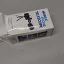 Zoom Lens for iPhone Android, 4K 10-300x40mm Compact Monocular Telescope Mini for Stargazing Space Lover Night Vision Bird Watching Hunting, Super Zoom Monoscope (Smartphone Holder&Tripod Included)