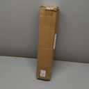 Joydeco Cordless Zebra Blinds for Windows, Dual Layer Light Control Window Blinds with Light-Proof Aluminum Cover, Free-Stop Roller Shades for Home & Office (White,17" W x 48" H)