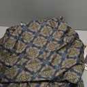 ALIECOM 100% Waterproof Sectional Recliner Couch Covers L Shape Printed Stretch Corner Reclining Sectional Sofa Cover Washable Pet Dog Recliner Slipcovers( blue and god)