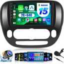 2+64G Radio for Kia Soul 2014-2017 CarPlay Car Stereo Android 15 Touchscreen 9" Android Auto Backup Camera GPS EQ 28UI