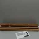 LazBlinds No Tools No Drill Cordless Bamboo Roman Shades, Light Filtering Window Treatment, Roll Up Bamboo Blinds for Window 27'' W x 64'' H, Squirrel