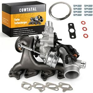667-203 Turbo Turbocharger with Gaskets Repair kits Compatible with 1.4L 2011-2015 Chevy Cruze 2012-2020 Sonic 2013-2018 Trax 2013-2018 Buick Encore Replace# 55565353