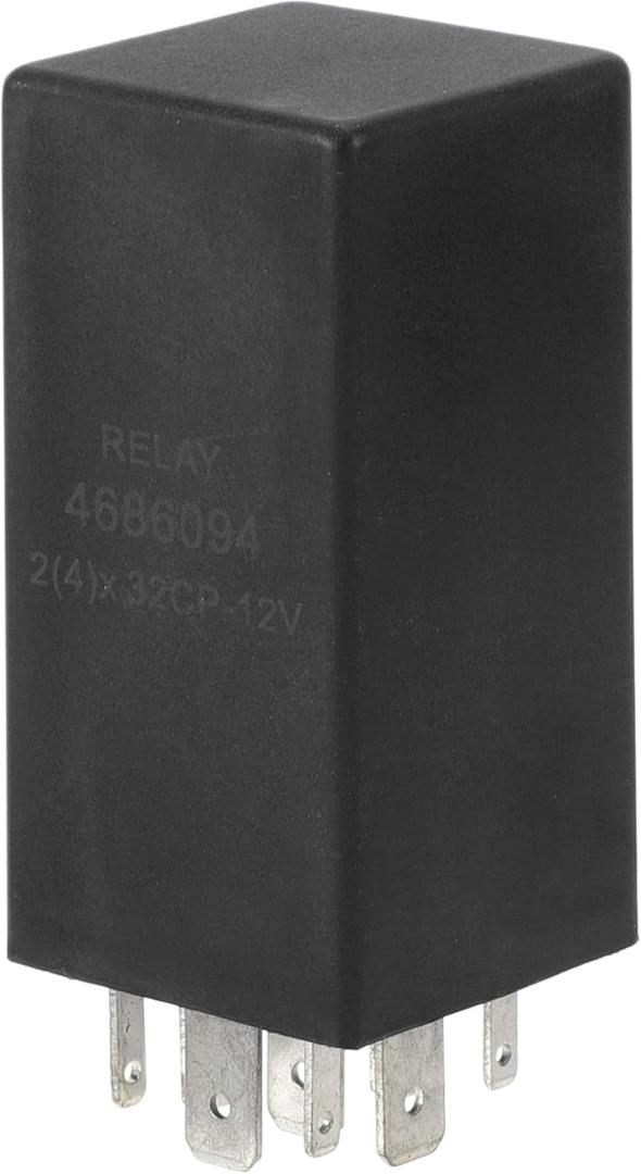 9 Pin LED Turn Signal Flasher Relay for Jeep Grand Cherokee 1999-2004 for Dodge Grand Caravan 1996-2000 No.3685815/4686094/68499068AA Adjustable Flasher for Chrysler Town Country