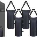 150 lbs Canopy Tent Weights Sand Bags Set of 4, Heavy Duty 1680D Canopy Weights Sandbags for Instant Outdoor Canopy, Pop Up Sun Shelter, Gazebos, Sunshade