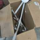 Ingenuity InLighten 5-Speed Baby Swing - Swivel Infant Seat, 5 Point Safety Harness, Nature Sounds, Lights - Van Elephant