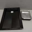 Uniflasy 69804 Grease Tray with 67047 Catch Pan for Weber Spirit 300 Series Gas Grills,Spirit E310 E320 E330 S310 S320 S330 Grills,Drip Tray with 10 Pack Aluminum Foil Liner,Replace Weber 69804 67047