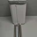 JOYMOOP Mop and Bucket with Wringer Set, Hands Free Flat Floor Mop and Bucket, with 3 Washable Microfiber Pads, Wet and Dry Use, Floor Cleaning System