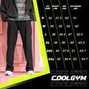 Mens Corduroy Casual Pants Warm Straight Leg Loose Fit with Pockets Drawstring Elastic Waist Vintage Sweatpants Baggy (Medium, Black Marbled Stripe)