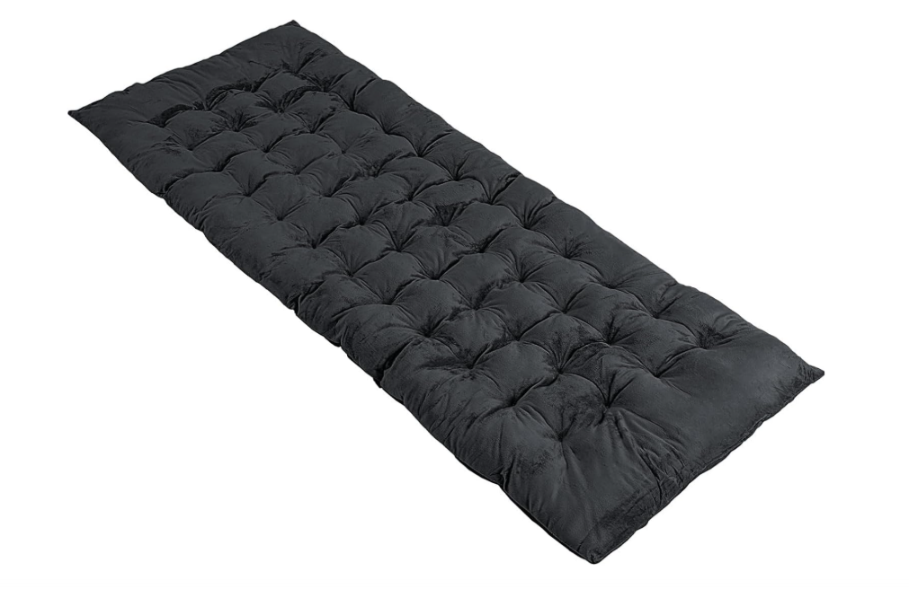  Camping Bed Mattress Padded with Soft and Breathable Velvet Cover, Sleeping Mattress, 29 x 78 in, Portable Camp Bed Cushion for Hiking, Camping and Travelling