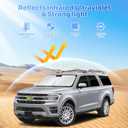 Canvcle Sunshades for 2025 2026 Ford Expedition Accessories Windshield Sun Shade Side Rear Window Shade Cover Sun Visor Shield Privacy Protection for Camping Keep Vehicle Cool Black 8PCS