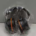 Gel Ear Pad Bluetooth Hearing Protection Headphones, 30dB SNR, 120H Playtime, Safety Earmuffs for Mowing, Landscaping
