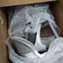 Dream On Me Portable 2-in-1 Tabletalk High Chair, Convertible Compact High Chair, Light Weight Portable Highchair, Grey