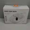 Ionic Foot Bath Detox Machine, Ion Foot Spa Detox Machine for Home Use, Ionic Foot Cleanse System with 100 Foot Bath Liners, 2 Ion Arrays