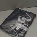 Mocsicka Class of 2026 Backdrop Black Silver Glitter Bokeh Graduation Party Background 2026 Congrats Grad Prom Party Cake Table Decoration Photo Booth Props (8x6ft)