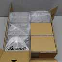 6 Pack Stackable Makeup Organizer, 4.4'' Tall Acrylic Bathroom Makeup Organizer and Storage Drawer with Pull-out Handle, Clear Plastic Storage Bins for Vanity,Pantry,Desk,Undersink,Kitchen