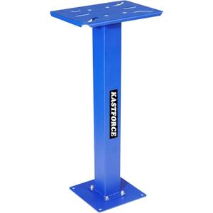 KF3004 Bench Gridner Stand Work Table 13.7x10 /350x250mm Mounting Plate Vice Stand Bench Vise Stand Belt Disc Sander Stand Wet Sharpener Stand Machine Stand