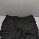 Mens Classic Fit Flat Front Hidden Expandable Waist Dress Pants No Iron Suit Pants, Size 46, 30L