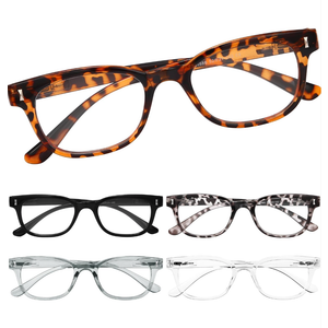 BLS BLUES 5 Packs Reading Glasses for Women Blue Light Blocking, Vintage Computer Eyewear, +0.5