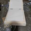 Dog Stairs for Small Dogs and Cats  2-in-1 Dog Ramp for Couch and Low Bed, 16.5'' Foldable Wooden Pet Ramp, Sturdy Multi-Use Split Ottoman Design, Beige