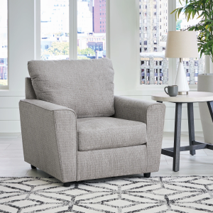 Design By Ashley Cara Chair Taupe Gray