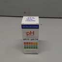 5920040 pHydrion 9800 Plastic pH Indicator Strips, 0.0 to 14.0, flip top Vial Packaging