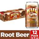 Mug Root Beer, 12 Fl Oz Cans (Pack of 12) (EXP 11/30/26)