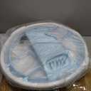 Lounsweer Large Collapsible Washboard for Hand Washing Clothes, Blue