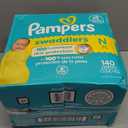 Pampers Swaddlers Diapers, Size 0 (up to 10 lbs), 140 Count, Absorbent, Keeps Baby Dry and Comfortable, Skin Safe Disposable Baby Diaper  (Newborn)