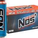 NOS Zero Sugar: High Performance Energy Drink. 16 Fl oz (Pack of 15)