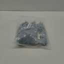 Jean Shorts for Women Frayed Raw Hem Ripped High Waisted Summer Denim Shorts (X-Large, Light Blue/Nf)