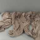 7 Pieces Velvet High Stretch Sofa Covers for 3 Cushion Couch Sofa Slipcovers, Washable Furniture Protector with Drawstring Anti Slip Bottom, Soft and Plush Fabric for Kids and Pet (Sand)