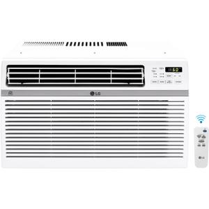 LG 12,000 BTU Window Air Conditioners [2023 New] Remote Control WiFi App Ultra-Quiet Washable Filter Cools 450Sq.Ft for Medium & Large Room AC Unit air conditioner Easy Install White LW1017ERSM1
