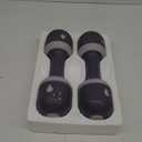 Nice C Adjustable Dumbbells Weights, Neoprene All-in-1 Options, Non-Slip, All-Purpose, Home, Gym, Office, 11 LB, Pack of 2