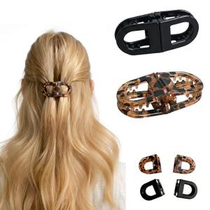 Magnetic Hair Clips,Mini Flat Claw Clips for Women - Lightweight with Firm Hold and Creaseless No Crease for Daily Office