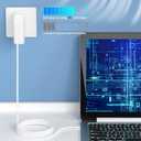 Mac Book Pro Charger 60W L-Tip Mag 1 Power Adapter, Compatible with Mac Book Pro 13 inch (Before Mid 2012 Models)