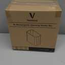 Small Bathroom Trash Can 2.4 Gallon Wastebasket, Slim Metal Garbage Can Matte Black Stainless Steel Trash Bin for Bedroom,Office,Kitchen,Toilet, rv, Near Desk, Under Sink