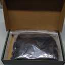 SOKU 13X6 Chocolate Brown Lace Front Wigs Pre Layered, 18 Inch Short Wavy Glueless Wigs Pre Plucked, Body Wave Synthetic Lace Front Wigs for Women