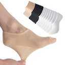 9 Pairs No Show Socks Womens, Athletic Casual Lightweight Thin Sock Low Cut Ankle Sock for Sneakers/Tennis Shoes/Slip On, Size M