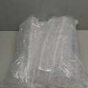 Prestee Set of 200 Plastic Champagne Flutes - Clear Champagne Glasses for Parties, Weddings, Events - 4.5 oz Disposable Drinkware - Elegant Stemware for Toasts Cocktails Mimosas (200 Count (Pack of 1))