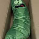 Pickle Rick And Morty Adult Swim Super Soft Plush Cuddle Pillow Buddy, (100% Officially Licensed Product) By Franco Collectibles