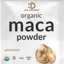Organic Peruvian Maca Root Powder, 3lbs Easily Digested Gelatinized Form Herbal Superfoods Supplement for Men & Women Supports Immune & Energy Health Non-GMO, Exp: 02/2028