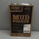 Husky Liners - Front & Rear Mud Guards | 2007 - 2013 Chevrolet Silverado 1500, 2007 - 2014 Chevrolet Silverado 2500/3500 w/ Single Rear Wheels, 4 Piece Set, Front & Rear Set - Black, 4 Pc | 56796