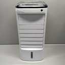 Evaporative Air Cooler, Swamp Cooler Air Conditioner w/ 12H Timer for Auto-off, 6 Upgraded Ice Packs, 3-Speed Windowless Air Conditioner, Smart Remote, Dual Tank Portable Air Cooler for Room