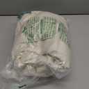 Amazon Basics Lightweight Pleated Bed Skirt, Queen, Off White, Solid