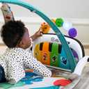 Baby Einstein 4-in-1 Kickin' Tunes Music and Language Play Gym and Piano Tummy Time Activity Mat