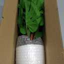 Hollyone Artificial Monstera Plant Faux Monstera Deliciosa Plant Potted Fake Tropical Plants in Pot for Indoor Outdoor Home Decoration