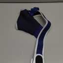 Dog Sleeve for Rear Legs to Stop Licking, Upgraded Surgical Recovery Sleeve for Hind Back Leg Wound,TPLO, ACL Surgery, Light Comfortable Cone Alternative(XS,Left) (Navy Blue)