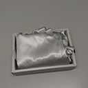 Blissy Silk Pillowcase - 100% Pure Mulberry Silk - 22 Momme 6A High-Grade Fibers - Silk Pillow Cover for Hair & Skin - Regular, Queen & King (Silver, King)