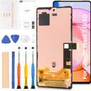 OLED for Google Pixel 7 Screen Replacement with Frame LCD Display Assembly with Touch Digitizer Repair Tools Kit GVU6C GQML3 GO3Z5 (Fingerprint Cable Transfer Required)